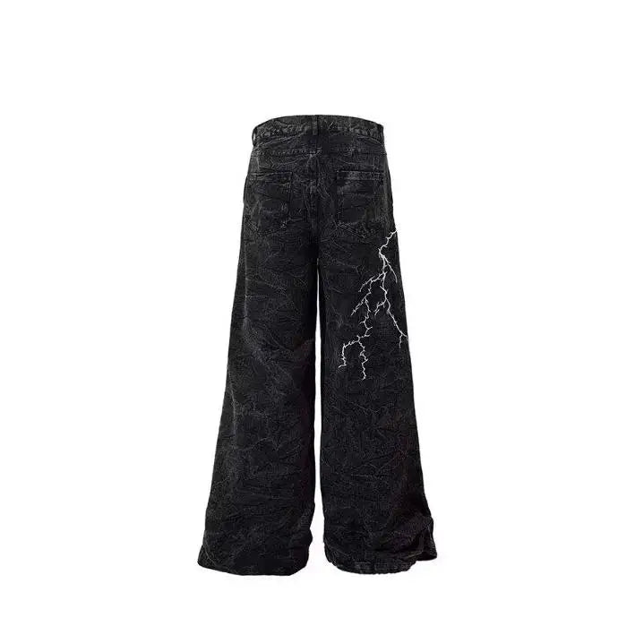 جينز صيفي مستعمل ذو مظهر ممزق