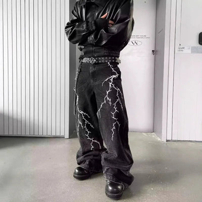 جينز صيفي مستعمل ذو مظهر ممزق