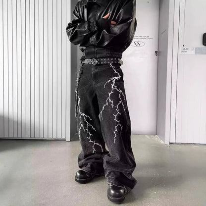 جينز صيفي مستعمل ذو مظهر ممزق