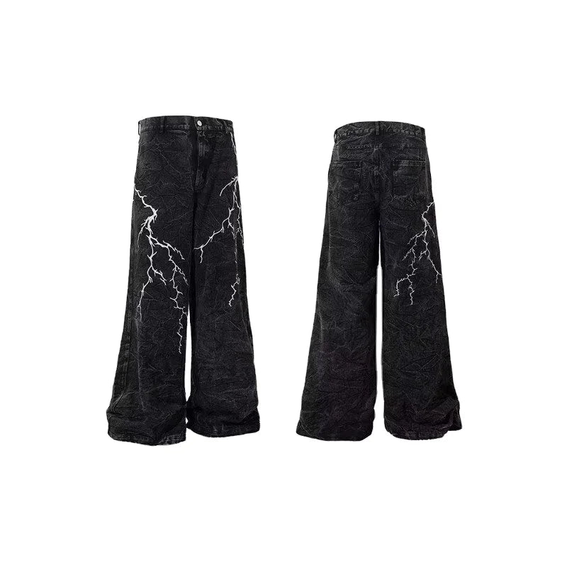 جينز صيفي مستعمل ذو مظهر ممزق