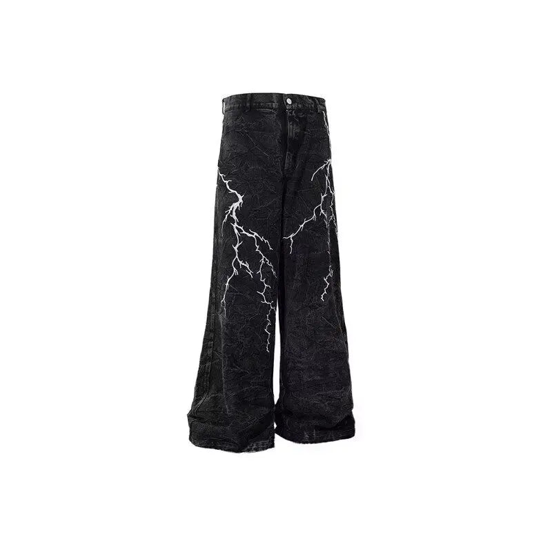 جينز صيفي مستعمل ذو مظهر ممزق