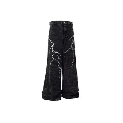 جينز صيفي مستعمل ذو مظهر ممزق